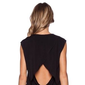NWT OAK NYC crossover cut out back top